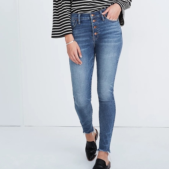 Madewell 10” high-rise skinny crop, size 26 - Picture 1 of 5